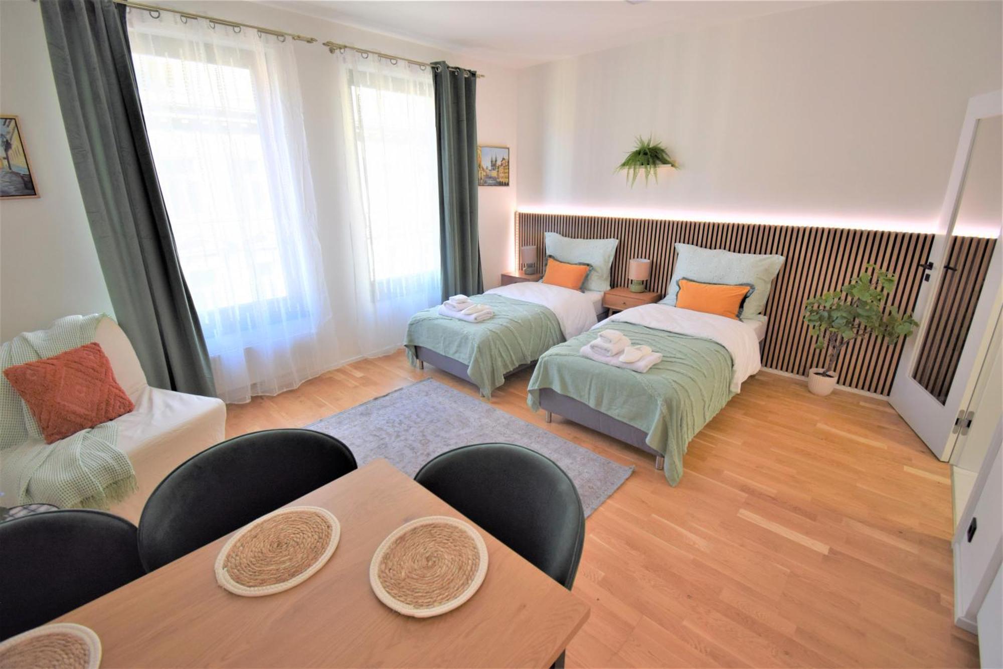 Jasminn Apartments Praga Esterno foto